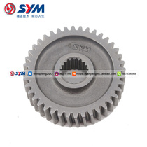  SYM Xiamen Xing Sanyang Locomotive XS125T-17 master GR125 final gear Rear tooth package gear