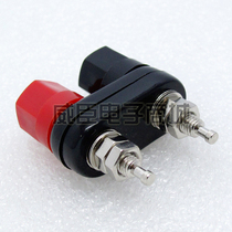 Speaker Horn Power Amplifier Double Digit Red Black Union Conjoined Wire Post Pure Copper Plated Nickel Wiring Terminal Banana Plug Socket