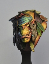 1:10 resin bust of orcs 268