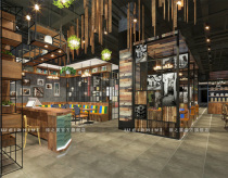 Door design Store image design Store decoration design renderings signboard shop recruit logo design