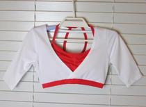 New Sport Fitness Dancing Bodybuilding Yoga Belly Dance Jazz Latin Dance With Long Sleeve Blouse Vest