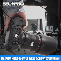 SLR camera online data cable holder Universal Gimbal Quick mounting plate Canon Nikon Camera kit Accessories