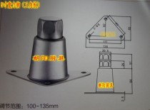 Steaming cabinet 5 inch stainless steel adjusting foot 120 high leveling foot table strong foot 5 inch gravity foot