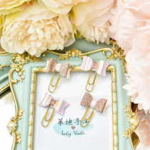 Judy handmade pure original creative paper clip personalized Handbook decoration