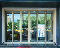 wasonlyn75 series exhibition hall Heavy-duty aluminum-magnesium alloy balcony soundproof folding sliding door large glass door