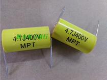 Frequency divider Capacitor 400V4 7UF 4 7UF 400V 475 Axial Copper Pin Speaker Capacitor