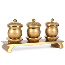 Taiwan pure copper for Buddha water Cup holy water cup for cup great sorrow water cup net water Cup home offering water cup for Buddha Cup