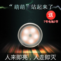 Langmeike creative energy-saving LED intelligent human body sensor light light control ceiling night light corridor wardrobe bedside lamp