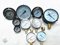 Air compressor air pump shock-resistant pressure gauge vacuum gauge pointer type Y40 50 60 100 negative pressure gauge