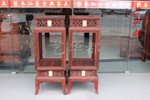 Xianyou mahogany furniture Lao big red acid branch square inlaid boxwood flower frame Cochin yellow Sandalwood Chinese solid wood