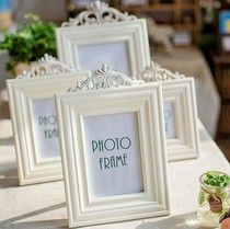 zakka wind hollow carved wooden photo frame 3 5 6 7 inch frame creative photo setting table wooden photo frame