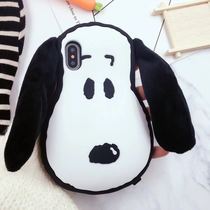 Japanese cute Snoopy suitable for iPhone6s Silicone 11promax Apple 8 protective phone case 7plus