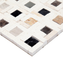(Linus) mosaic background wall YF-STN05 tile bathroom stone mosaic tile