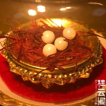 Iwazang TOOK OUT THE GOLDEN BODY OF MAITREYA Buddha AND OPENED THE TOWER TO TIE the RELIC to THE STUPA Gawu BOX 5MM LARGE