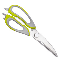 Stainless steel scissors multifunctional home kitchen scissors chicken duck fish barbecue scissors