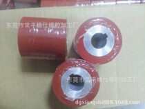 Aluminum core rubber wheel Small rubber wheel coated with glue