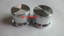 Amplifier knob Volume knob Potentiometer knob Aluminum knob 30x20 Silver stripe with scale