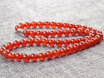 Coming to the end of the one yuan auction red agate necklace womens red carnelian necklace jade necklace