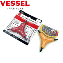 Japanese imported VESSEL Weiwei triangle multi-purpose batch cross multi-use screwdriver y screwdriver screwdriver screwdriver