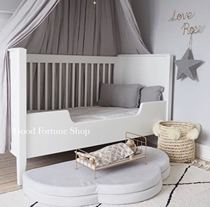 Custom INS wind petal folding game pad eco-friendly sponge baby game cushions childrens room decoration props