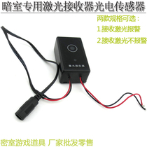 Anechoic chamber laser receiver Photoelectric sensor 12V photoelectric switch Room light blocking No light with voltage output