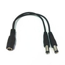 All copper DC5 5*2 1MM one female Two Male 1 minute drag 2 monitoring extended extended extension power cord 30cm