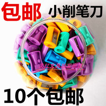 Candy Color Curly Pen Knife Pencil Sharpeners Long Stand CL-126 Pencil Planing Cute Chipping Pencil Knife Small Roll Pencil