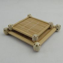 Five-eyed fruit coaster Cup Cup holder tea ceremony zero with tea art performance Tea Cup cushion tea table decoration