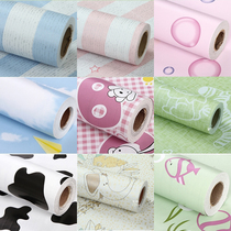 Environmental protection PVC waterproof wall stickers Bedroom childrens room wallpaper boy girl kindergarten wallpaper self-adhesive renovation stickers