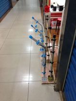 High voltage electronic fence grid Villa bracket L-shaped bent pole aluminum alloy Ai Lifu Alian Annike