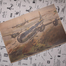 World War II poster Allied bomber B29 figure WW II poster