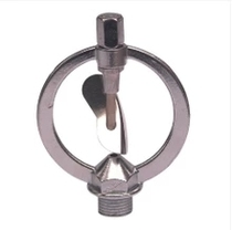 4 points zinc alloy rain-shaped nozzle butterfly-shaped automatic rotating lawn garden agricultural sprinkler irrigation equipment gardening DN15
