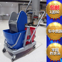 Advanced cleaning water squeezer bucket washing mop bucket cloth pressure-type hotel home commercial thickening