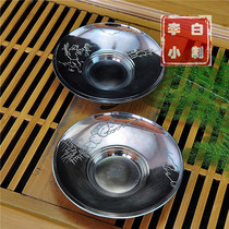 Li Xiaobai 9999 sterling silver tea tray sterling silver cup holder sterling silver cup holder