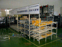 Factory workshop Wire rod shelf Display rack Fluent strip slide rail Lean pipe Composite pipe Flexible pipe assembly shelf