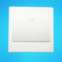 Bull switch socket panel G06K134Y one position three-control fluorescent engine switch one-open multi-control