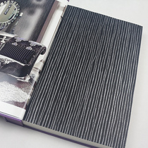 Black wallpaper black background silver stripe KTV club wallpaper decoration top lighting shop lighting background wallpaper