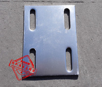 Cold galvanized steel plate embedded iron plate embedded parts curtain wall fittings galvanized connection embedded plate 200*300*10