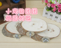 Dragon Cat Squirrel Hamster Hamster Jumping Pole Toy Mitre Oval Tree Mound Parrot Station Board