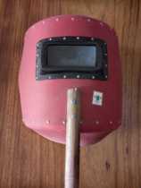Old-fashioned hand-electric welding mask for a dozen years old stock Out of stock