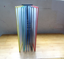 Installed fast A4 file display rack menu display rack turning page file rack multi-page display rack data rack 680