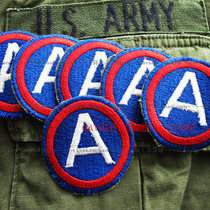Han War Vietnam American Public Hair Original Goods Army 3 Group Jun Central Command Cutting Edge Arm Zhang