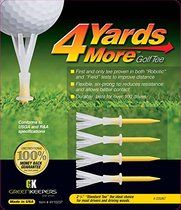 4 Yards More Golf Tee Plastic Limit ball TEE