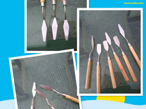 Furniture repair material leather sofa leather repair tool beauty gadget pointed flat head small gray knife scraper