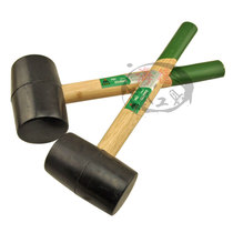 Shanghai Guangzhou rubber hammer wooden handle rubber hammer leather hammer decoration tool floor marble tile installation hammer