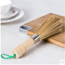3 Original Ecological handmade bamboo bamboo brush iron pot brush brush brush