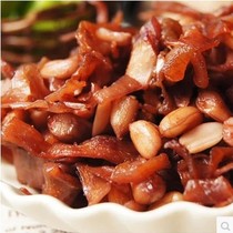 New tongue tip 2 farm multi-flavor bamboo shoots peanuts Linan specialty Multi-flavor dried bamboo shoots snacks open bag ready-to-eat 250g