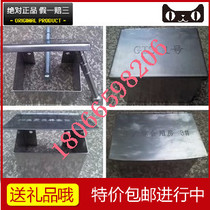 High quality 301 stainless steel settlement observation protection box observation mark point protection box cover protection box