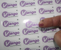 Transparent self-adhesive printing custom-made special-shaped color self-adhesive PET cant tear waterproof sticker
