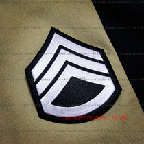Special price US SSGT upper serrated sign arm badge Mad Peter Tank Jacket Gamete